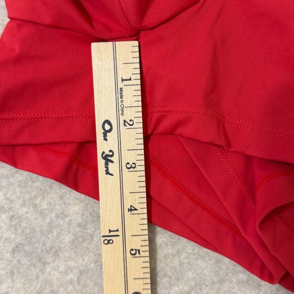 Halara Athletic Skort Shorts Red Built-In Shorts Pocket Activewear S NWT - Picture 13 of 13
